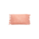 The Oh My Gee Cushion Cover - Salmon Pink - 30x50 in cotton — handmade luxury cushion cover curated by Laiyahome