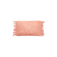 The Oh My Gee Cushion Cover - Salmon Pink - 30x50 in cotton — handmade luxury cushion cover curated by Laiyahome