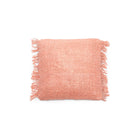 The Oh My Gee Cushion Cover - Salmon Pink - 40x40 in cotton — handmade luxury cushion cover curated by Laiyahome