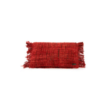 The Oh My Gee Cushion Cover - Cherry Red - 30x50 in cotton — handmade luxury cushion cover curated by Laiyahome