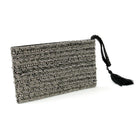 The Silver Clutch in plastic — handmade luxury clutch curated by Laiyahome