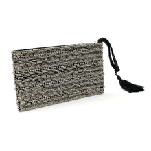 The Silver Clutch in plastic — handmade luxury clutch curated by Laiyahome