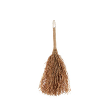The Grumpy Broom - Natural in raffia — handmade luxury broom curated by Laiyahome