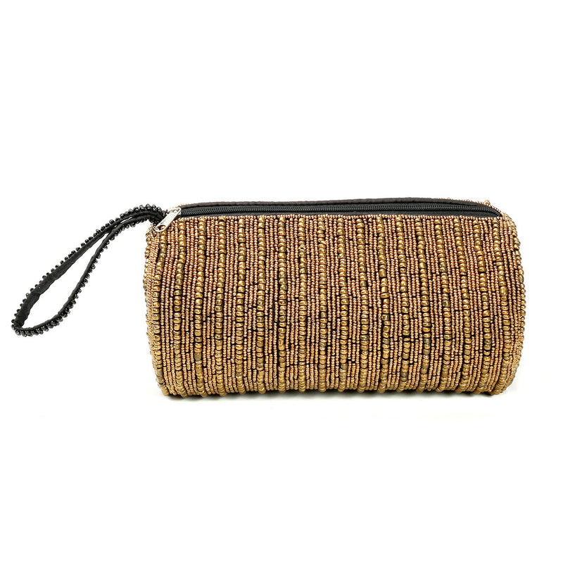 The Pencil Case - Gold in plastic — handmade luxury pencil case curated by Laiyahome