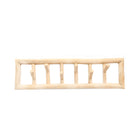 The Island Cloth Hanger - Natural in wood — handmade luxury clothing hanger curated by Laiyahome
