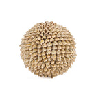 The Oluolu Shell Ball - L in shell — handmade luxury decorative object curated by Laiyahome