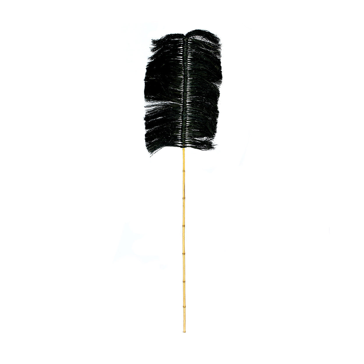 The Raffia Palmeira - Black in raffia — handmade luxury standing decoration curated by Laiyahome