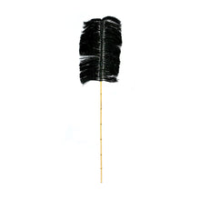 The Raffia Palmeira - Black in raffia — handmade luxury standing decoration curated by Laiyahome