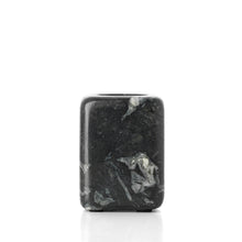 The Marble Tooth Brush Holder - Marine Black – marble toothbrush holder in marine black – product view 1