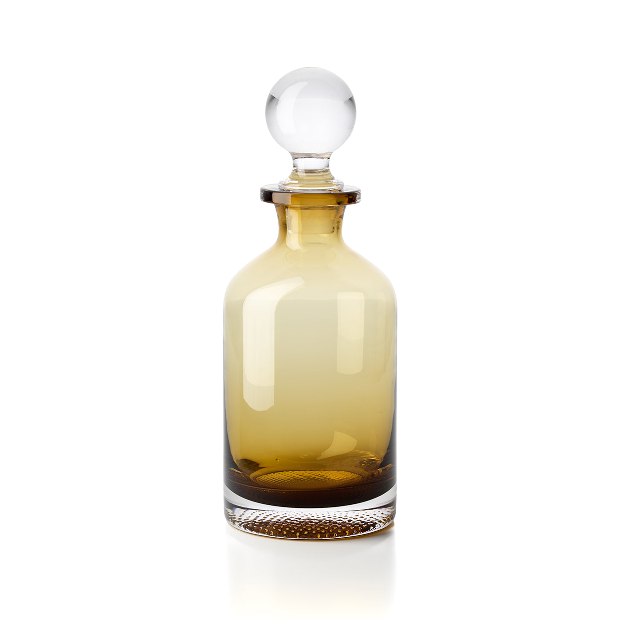 The Dot Decanter Carafe - Amber in glass — handmade luxury carafe curated by Laiyahome