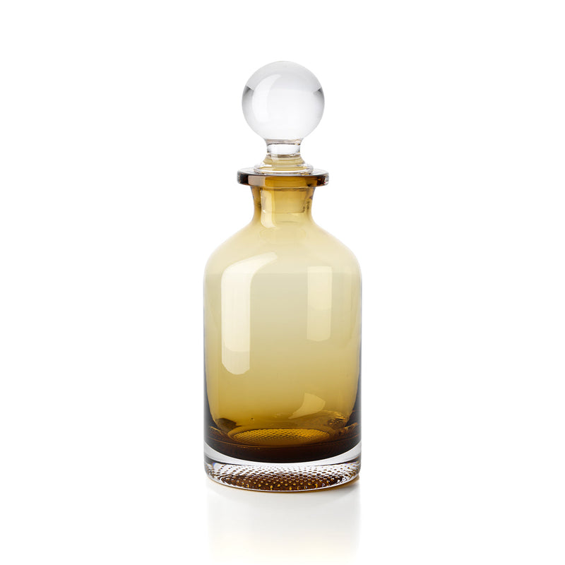 The Dot Decanter Carafe - Amber in glass — handmade luxury carafe curated by Laiyahome