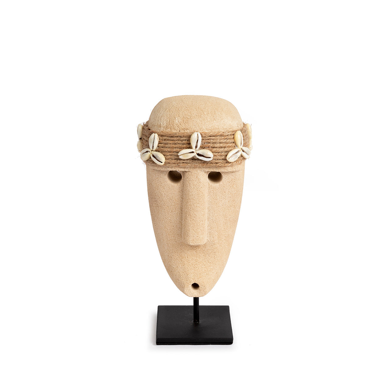 The Sumba Stone #34 in stone — handmade luxury standing decoration curated by Laiyahome