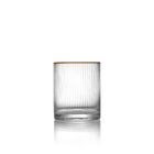The Golden Sip Lowball - Natural Gold in glass — handmade luxury water glass curated by Laiyahome
