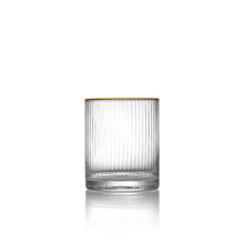 The Golden Sip Lowball - Natural Gold in glass — handmade luxury water glass curated by Laiyahome
