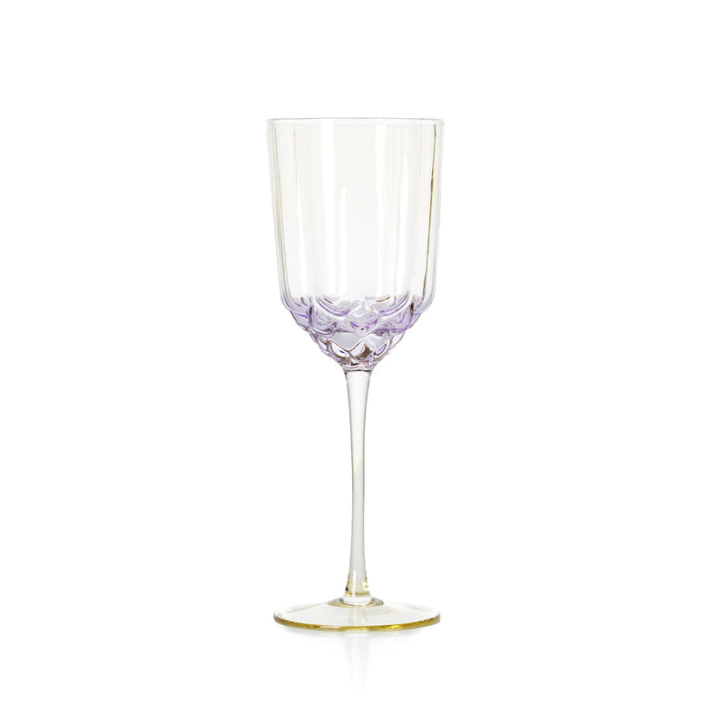 The Pink Blush Wine Glass - Pink in glass — handmade luxury wine glass curated by Laiyahome