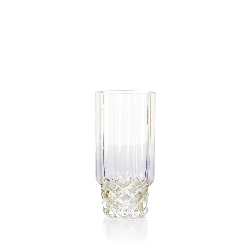The Pink Blush Highball - Pink in glass — handmade luxury longdrink glass curated by Laiyahome