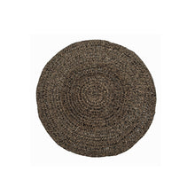 The Seagrass Carpet - Natural Black - 150 in seagrass — handmade luxury area rug curated by Laiyahome
