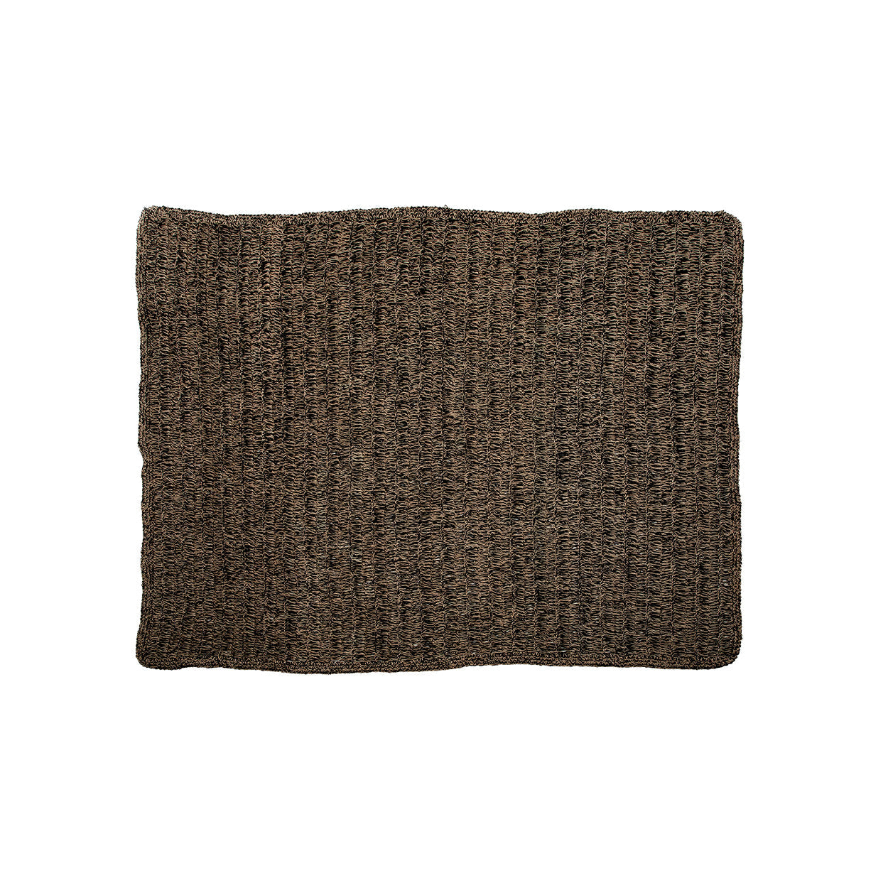 The Seagrass Carpet - Natural Black - 180x240 in seagrass — handmade luxury area rug curated by Laiyahome