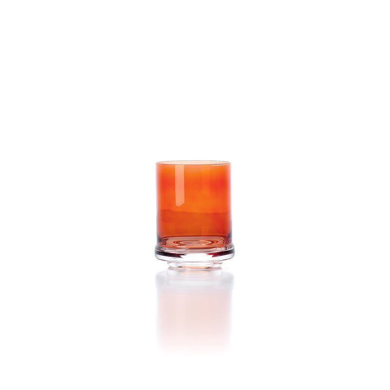 The DOF Tumbler - Orange in glass — handmade luxury tumbler curated by Laiyahome