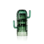 The Stack-a-Cactus Glasses - Green - Set of 4 in glass — handmade luxury water glass curated by Laiyahome