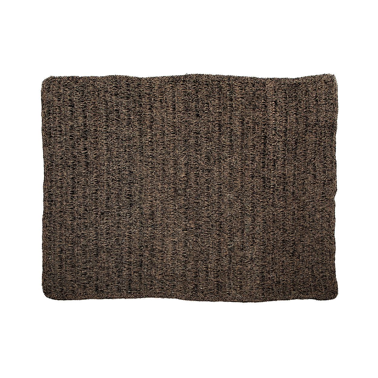 The Seagrass Carpet - Natural Black - 200x300 in seagrass — handmade luxury area rug curated by Laiyahome