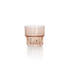 The Faceted Tumbler - Blush in glass — handmade luxury tumbler curated by Laiyahome