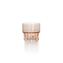 The Faceted Tumbler - Blush in glass — handmade luxury tumbler curated by Laiyahome