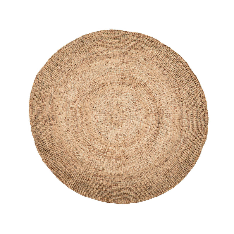 The Water Hyacinth Carpet - Natural - 200 in seagrass — handmade luxury area rug curated by Laiyahome