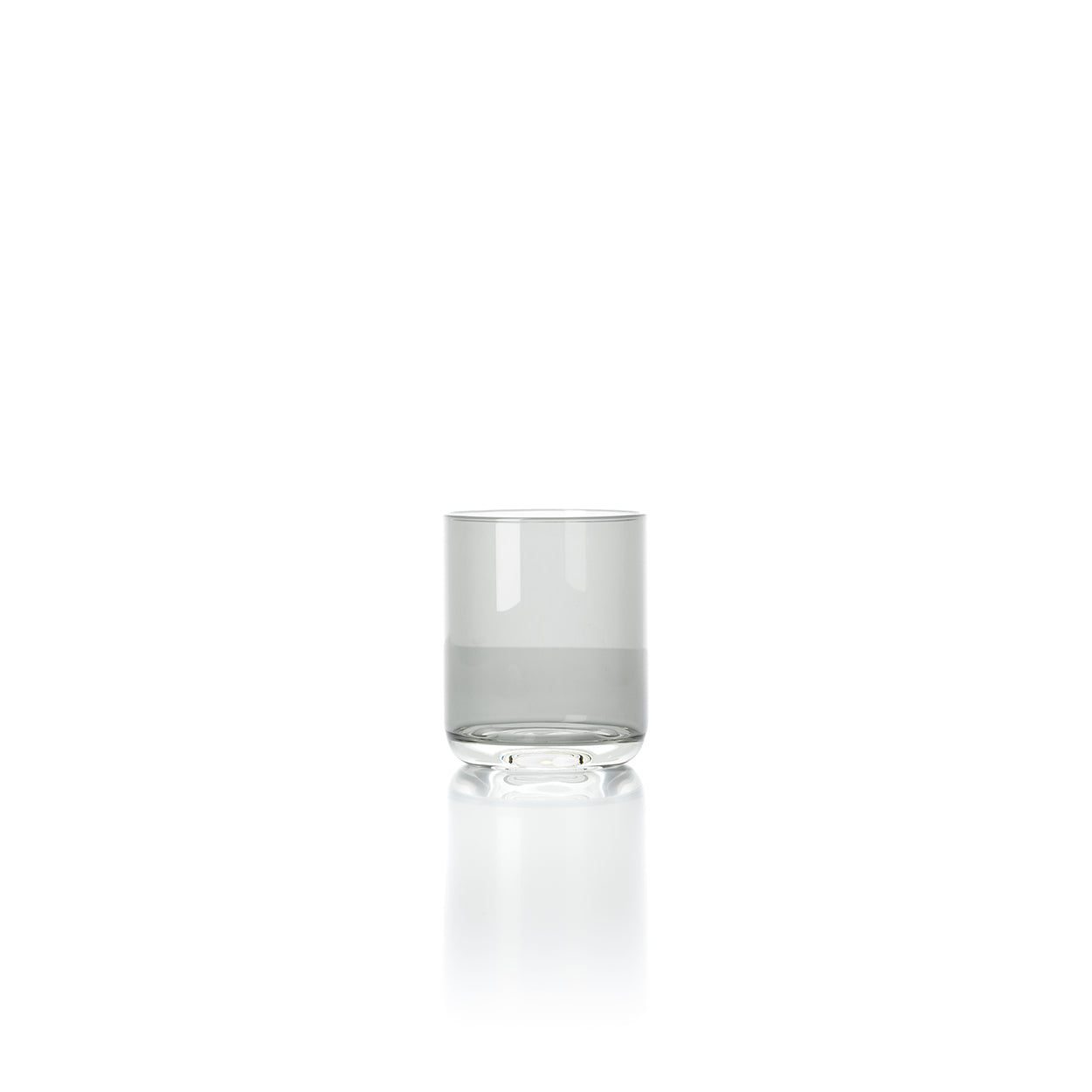 The Grip Pitcher's Tumbler - Smoky Grey in glass — handmade luxury jug curated by Laiyahome