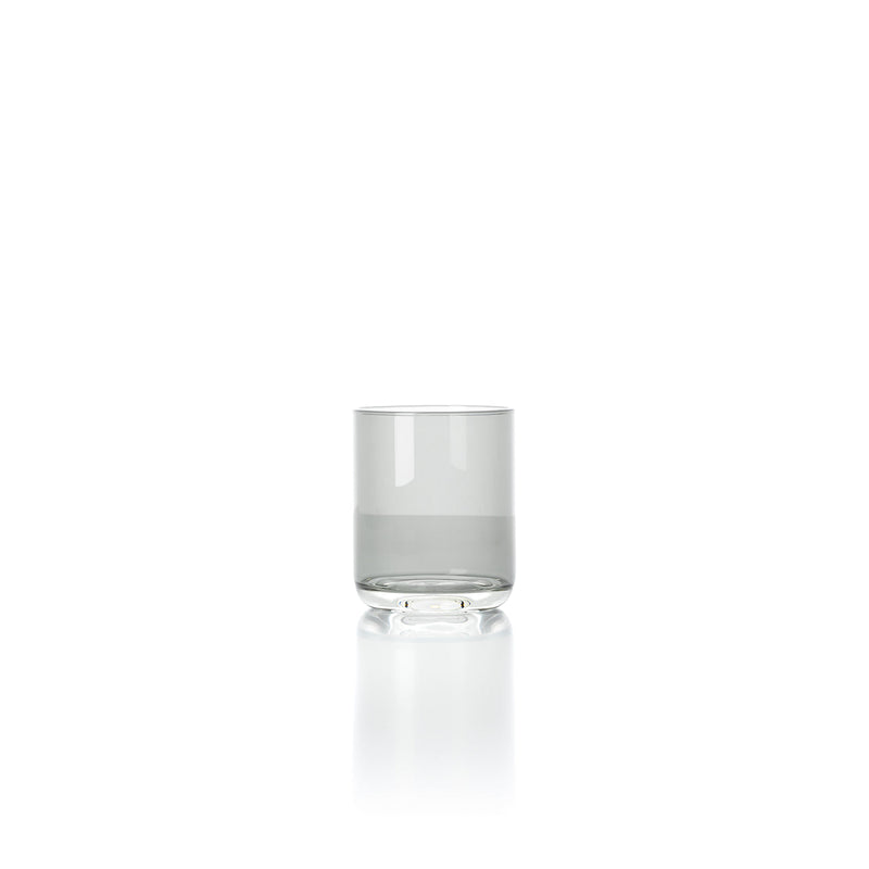 The Grip Pitcher's Tumbler - Smoky Grey in glass — handmade luxury jug curated by Laiyahome