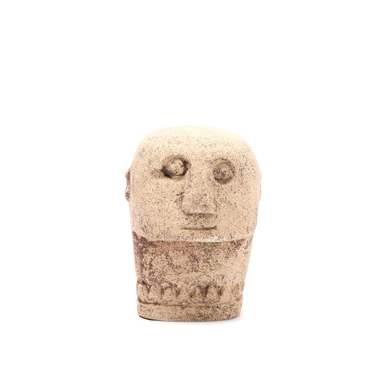 The Sumba Stone Statue #09 in stone — handmade luxury statue curated by Laiyahome