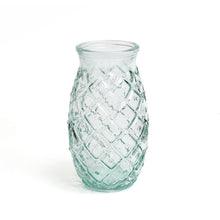 The Pineapple Glass - Blue - L in glass — handmade luxury longdrink glass curated by Laiyahome