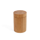 The Teak Root Jar - L in wood — handmade luxury storage jar curated by Laiyahome