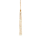The Long Shell Tassel - White in shell — handmade luxury wall decoration curated by Laiyahome