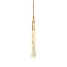 The Long Shell Tassel - White in shell — handmade luxury wall decoration curated by Laiyahome