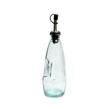 The Olive Oil Bottle N°03 - Blue in glass — handmade luxury storage jar curated by Laiyahome