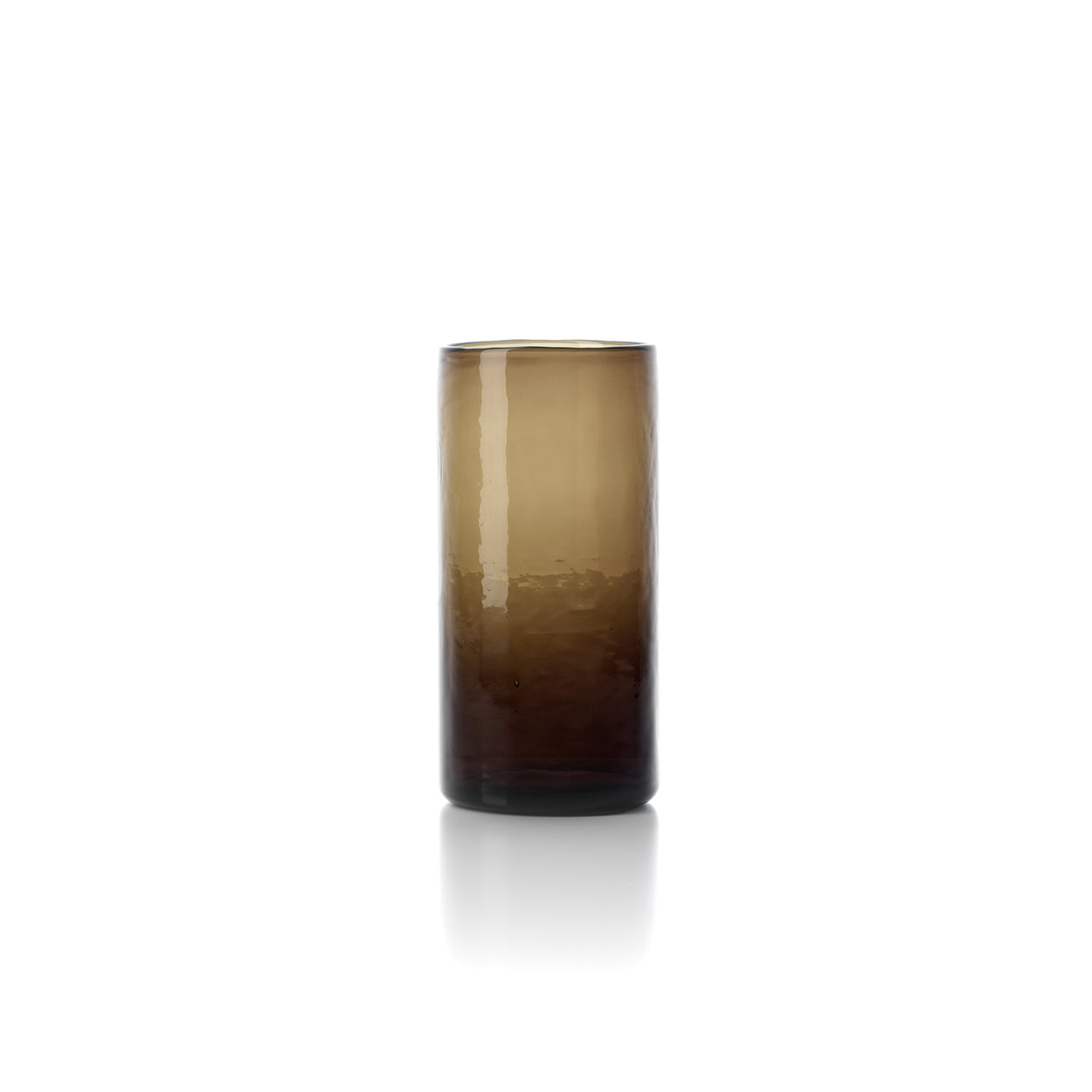 The Dusk High Tumbler - Charcoal - L in glass — handmade luxury longdrink glass curated by Laiyahome
