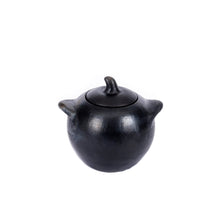 The Burned Jar - S in terracotta — handmade luxury storage jar curated by Laiyahome