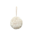 The Bubble Shell Ball - White - M in shell — handmade luxury decorative object curated by Laiyahome