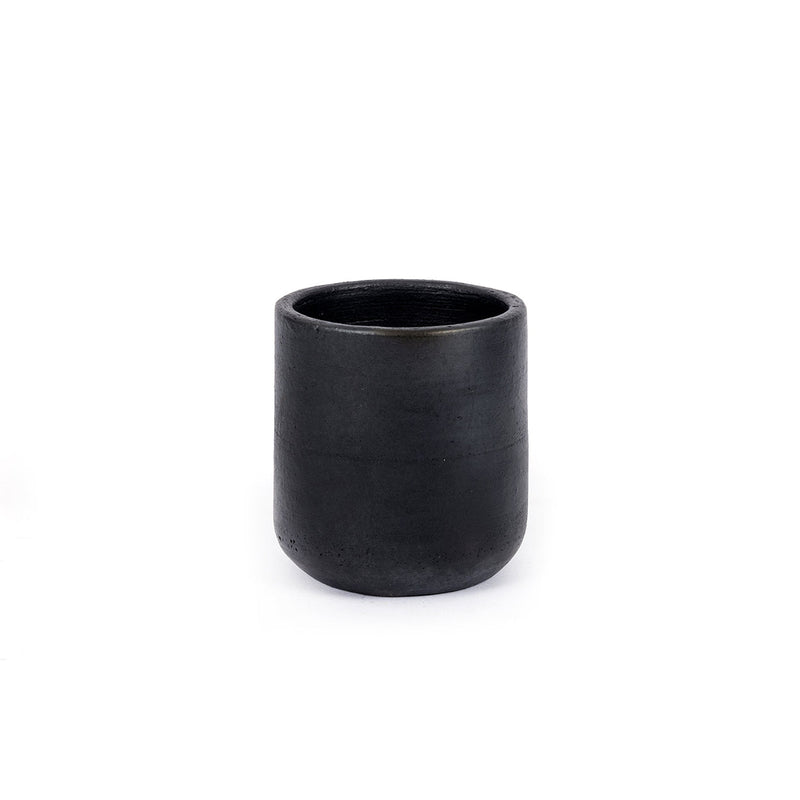 The Burned Cup in terracotta — handmade luxury cup curated by Laiyahome
