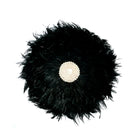 The Coastal Juju - Black - L in feather — handmade luxury wall decoration curated by Laiyahome