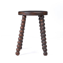 The Dango Stool - Dark Walnut in wood — handmade luxury stool curated by Laiyahome