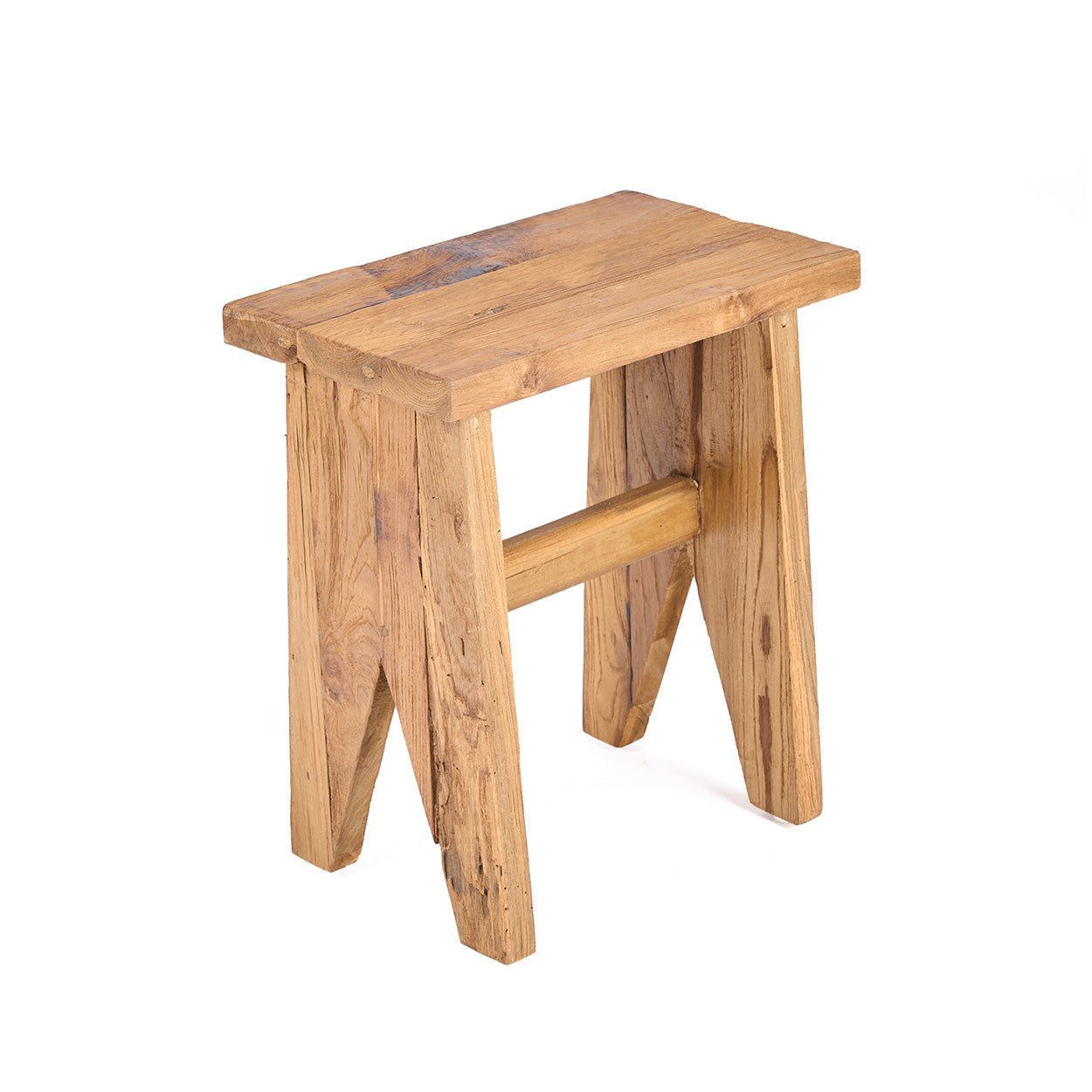 The Siku Stool - Natural in wood — handmade luxury stool curated by Laiyahome