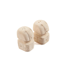 The Salt & Pepper Sumba in stone — handmade luxury salt and pepper set curated by Laiyahome