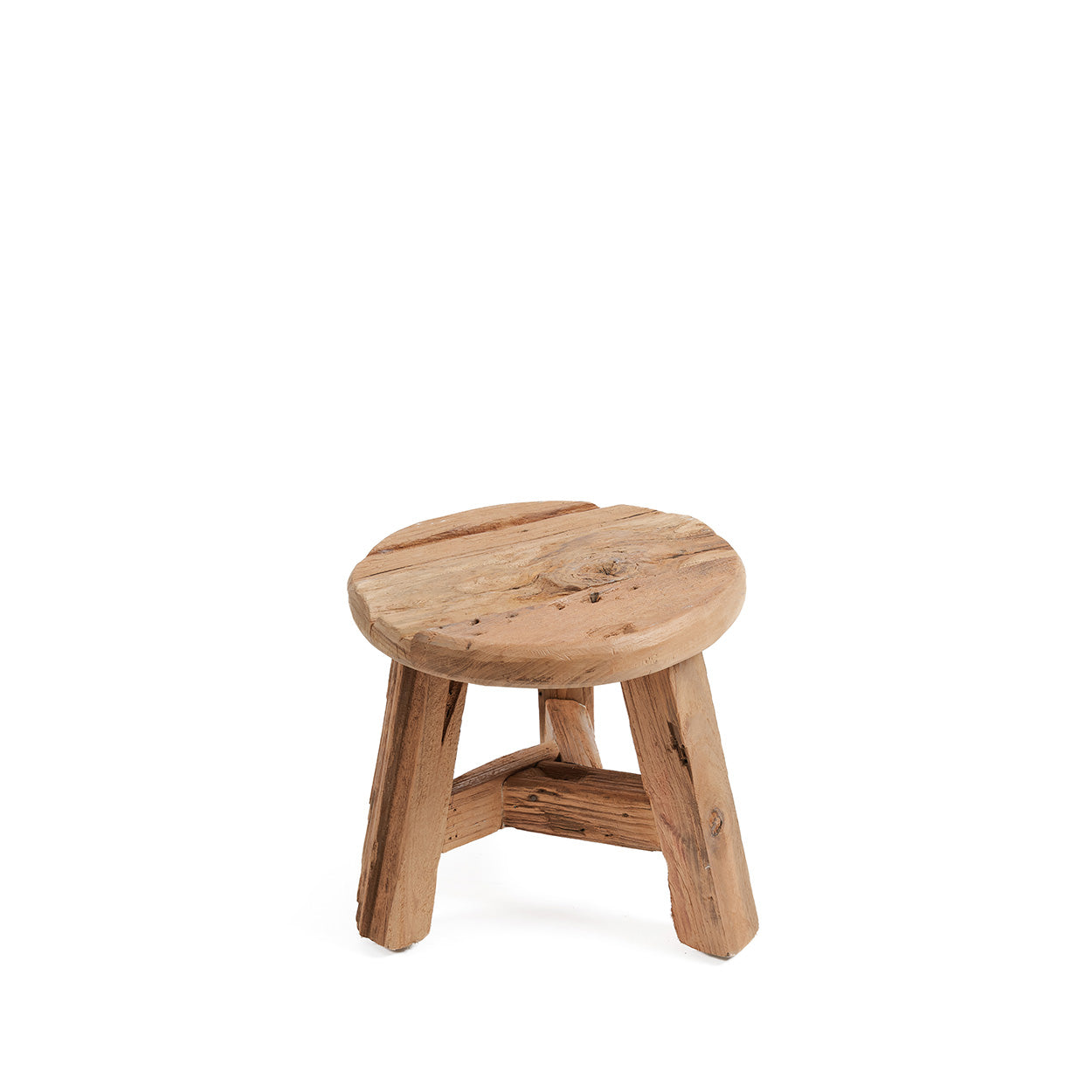The Yatai Stool - Natural - S in wood — handmade luxury stool curated by Laiyahome