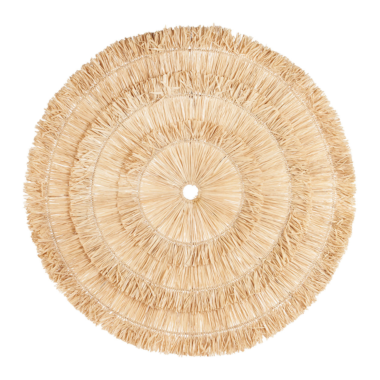 The Sehseh Wall Deco - Natural - XL in sisal — handmade luxury wall decoration curated by Laiyahome