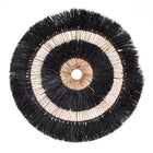 The Maurea Wall Deco - Black in palm leaf — handmade luxury coffee table curated by Laiyahome