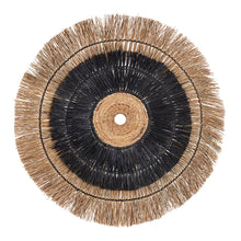 The Amazonia Wall Deco - Natural Black in palm leaf — handmade luxury wall decoration curated by Laiyahome