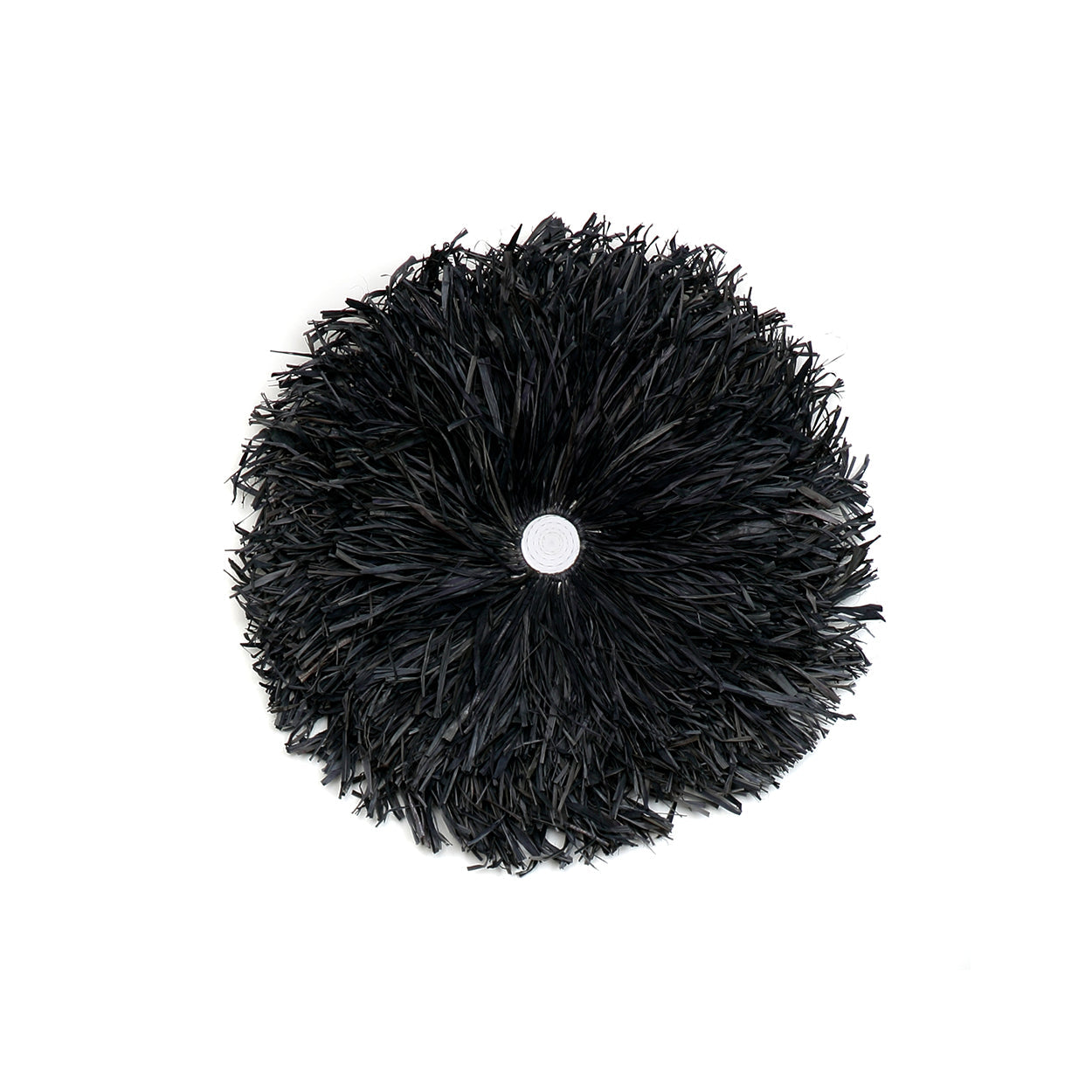 The Raffia Juju - Black in raffia — handmade luxury wall decoration curated by Laiyahome