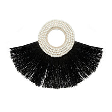 The Shell Alang Alang - Black in grass — handmade luxury wall decoration curated by Laiyahome